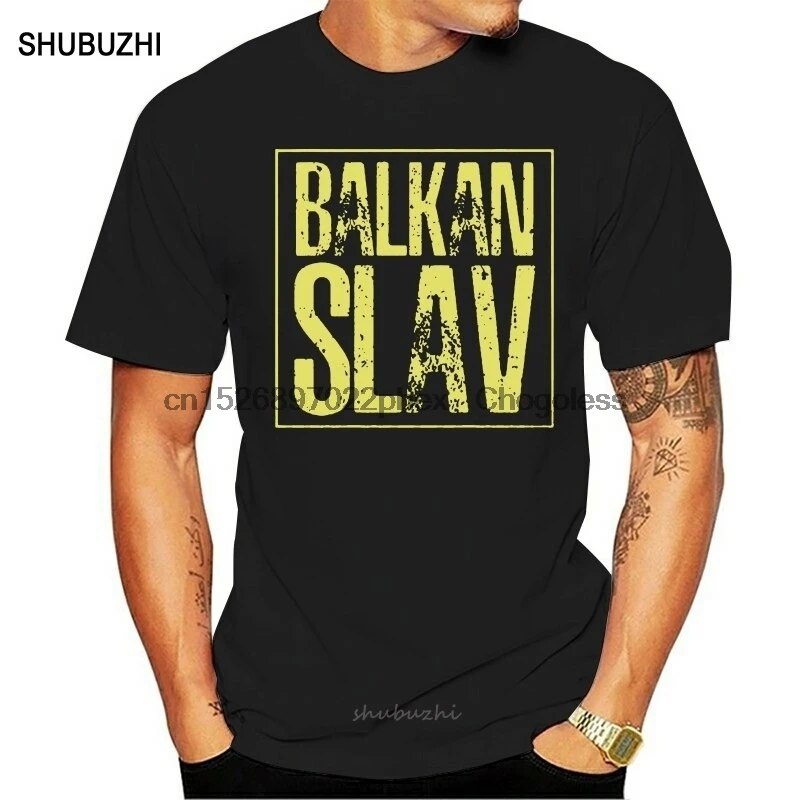 Мужская футболка с принтом для Балкан славянских островов Хорватии Сербии