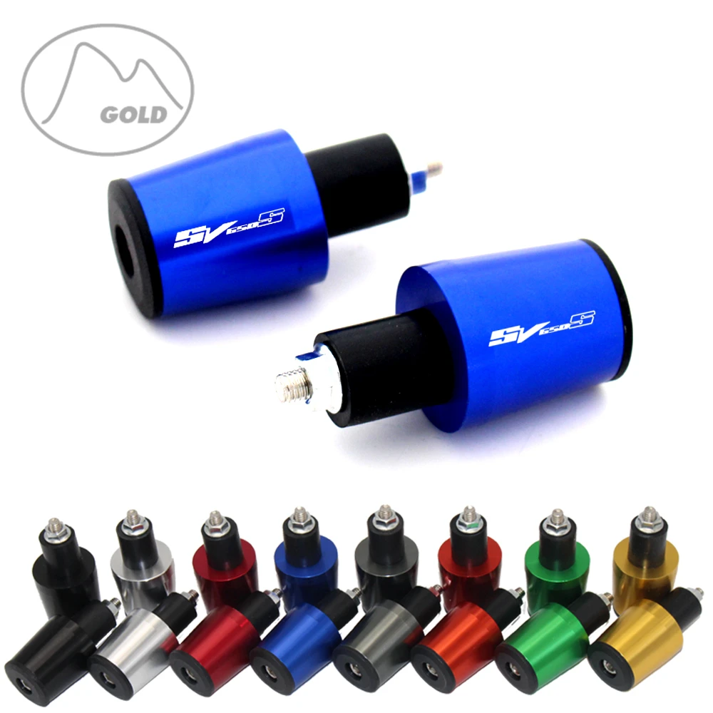 

for SUZUKI SV650 / S SV 650 S Motorcycle Accessories CNC Aluminum 7/8 '' 22 MM Handlebar Bar Cap End Caps