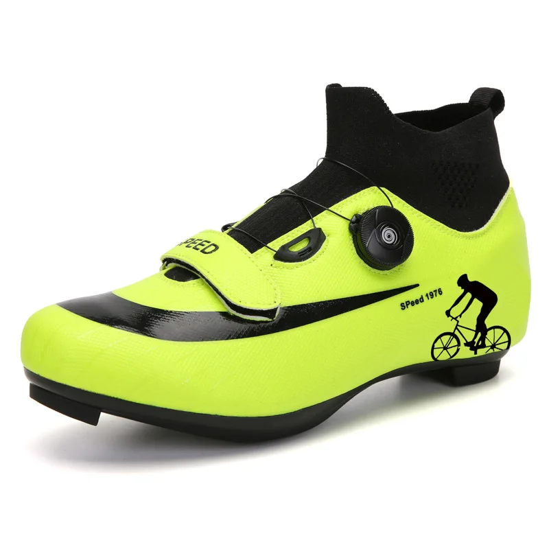 

Bicycle Shoes Mtb Men Flat Route Cleat Road Speed Flat Racing Sneaker Triathlon Race Women Bicycle Mountain Spd Biking Footwear