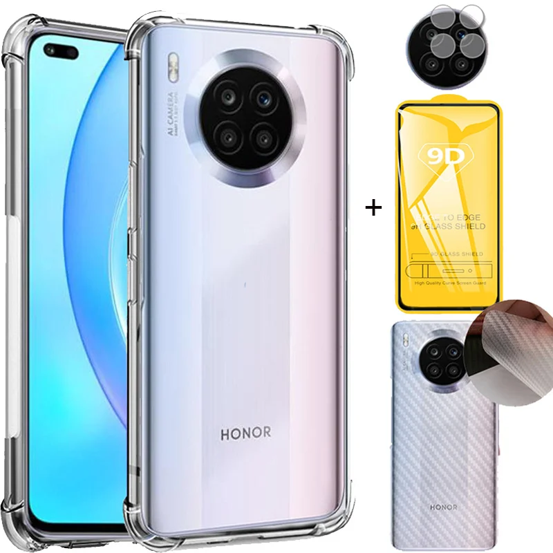 case for honor 50 lite back cover honor50 lite xonor 10x lite protective case huawei honor 50 light 60 transparent phone cases honor 50 lite 2021 new