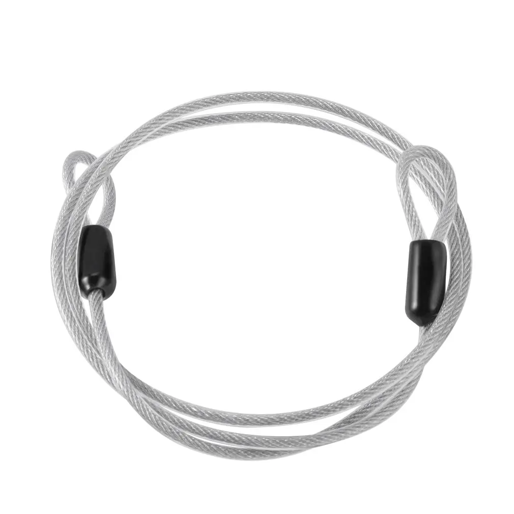 

1m/39'' Bicycle Lock Wire Cycling Strong Steel Cable MTB Road Bike Rope Anti-Theft Security Safety Accessories
