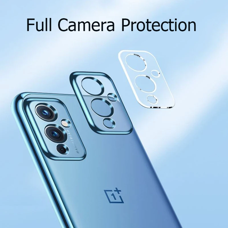 coque original phone case for oneplus 8 9 pro 8t 9r plating transparent funda thin soft silicone luxury one plus 9pro 8pro cover free global shipping