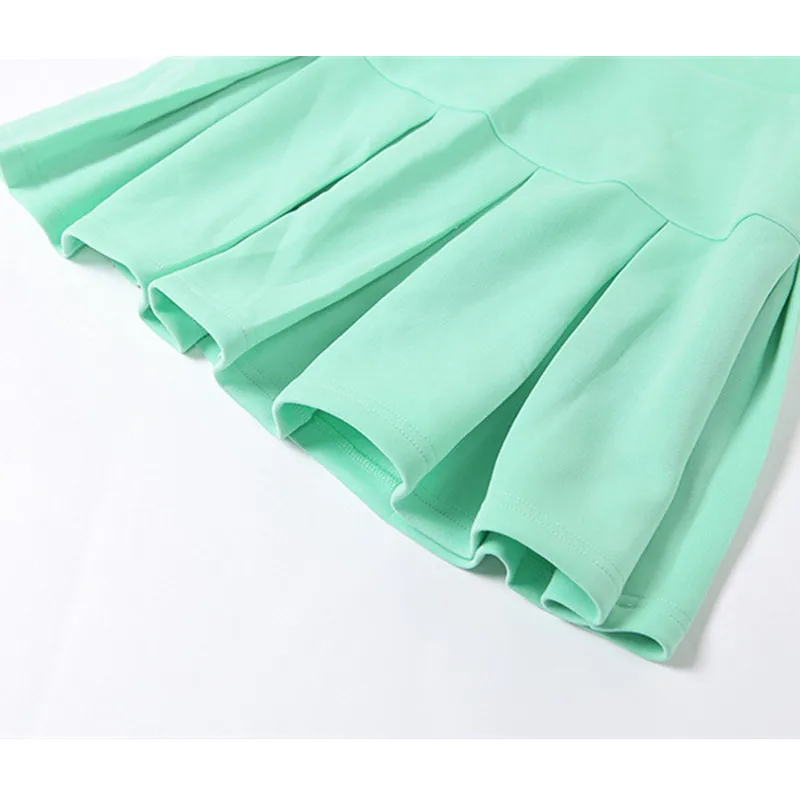 

2021 Summer Dress For Women's Fashion Youthful Vitality Street New Style Suit Collar Hanging Neck Halter Sexy Vest Pleated Butto