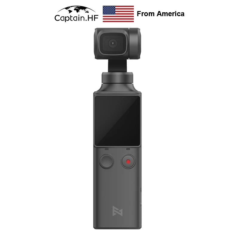 US Captain WIFI Bluetooth PALM3-Axis 4K HD Ручной Стабилизатор камеры 128 ° широкоугольный смарт-трек