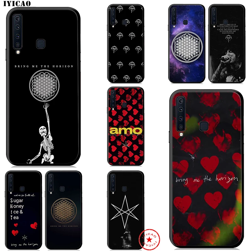 IYICAO в телефонов с надписью bring me The horizon BMTH мягкий чехол для samsung Galaxy A50 A70 A60 A40 A30 A20 A10