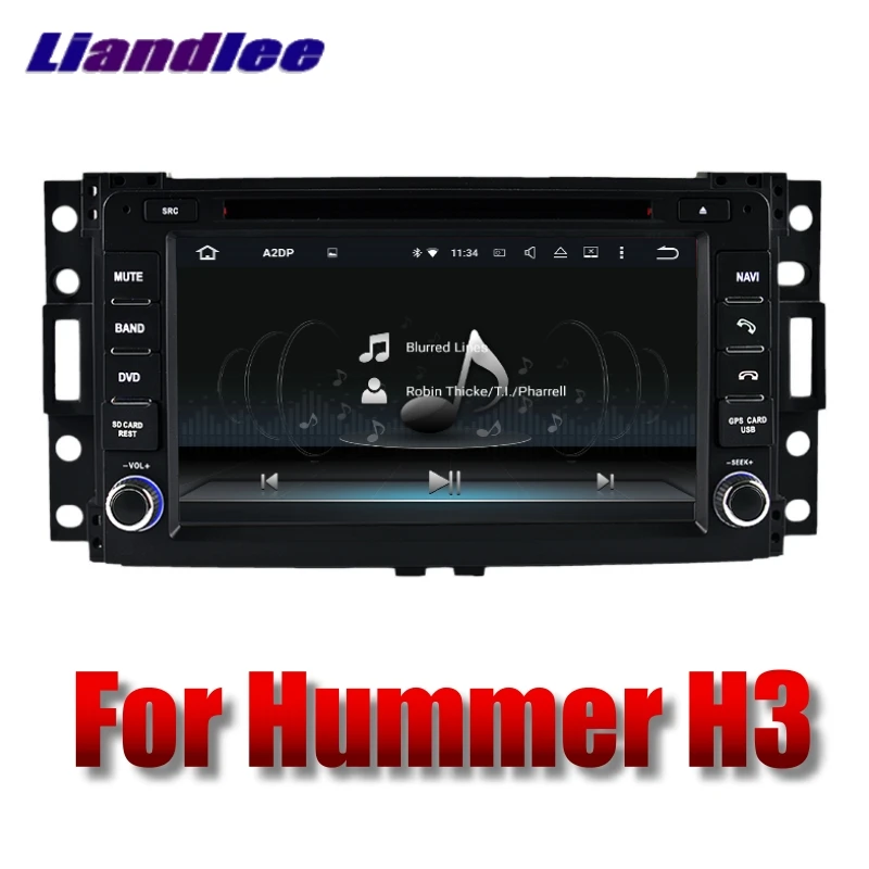 Автомобильный мультимедийный плеер Liandlee NAVI для Hummer H3 2006 ~ 2010 радио с сенсорным