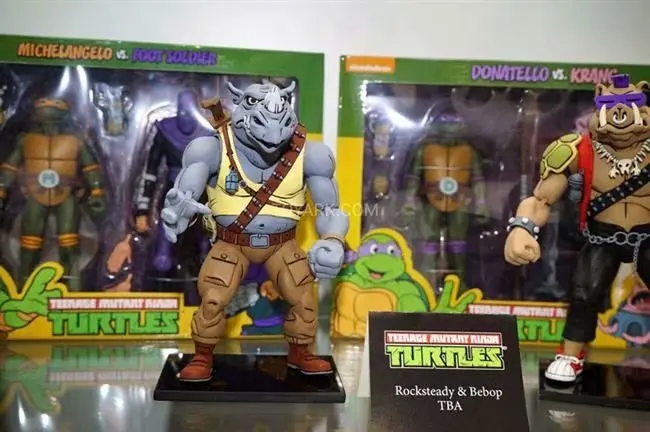 18cm NECA Action Figure Shredder Michelangelo Foot Solder Donatello Krang Anime Bebop Rocksteady Turtle | Игрушки и хобби