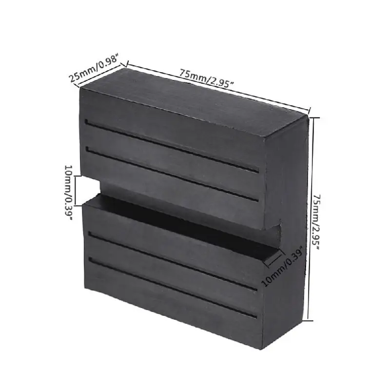 Квадратная Универсальная рамка с прорезью Напольный домкрат защитный адаптер