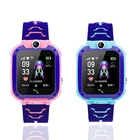 Смарт-часы Q12 детские, водонепроницаемые, с Sim-картой, английская версия, мобильный телефон