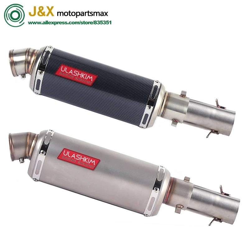 Мотоцикл Полная система глушитель Escape Slip On для Yamaha R6 YZF 2006 2014 средняя звеньевая