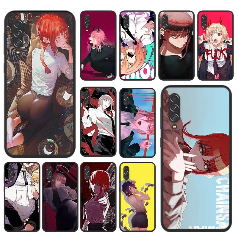 

Anime Chainsaw Man girl For Samsung Galaxy A90 A80 A70 S A60 A50S A30 S A40 S A2 A20E A20 S A10S A10 E Soft Phone Case