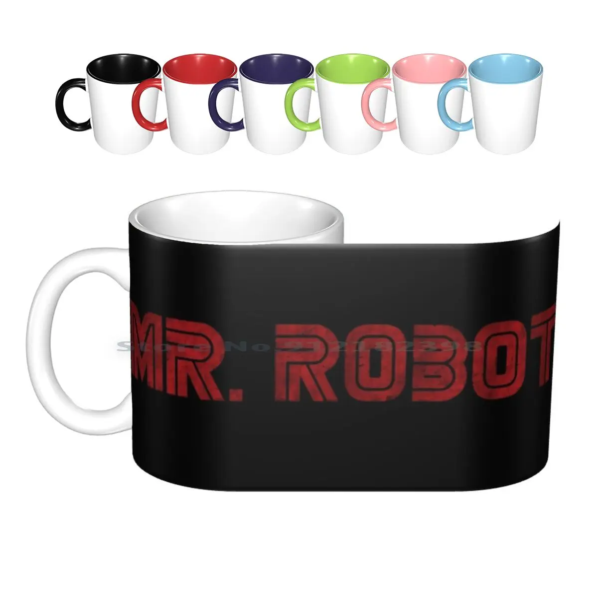 

Mr. Robot (гранж)-кружки, керамические кружки, кофейные чашки, кружка для молока и чая, Mr Robot Hacker fsocial Grunge, выцвел городской город, Эллиот