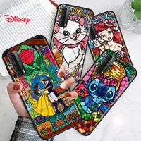 silicone cover mosaic stitch princess for huawei y9s y6s y8s y9a y7a y8p y7p y5p y6p y7 y6 y5 pro prime 2020 2019 phone case