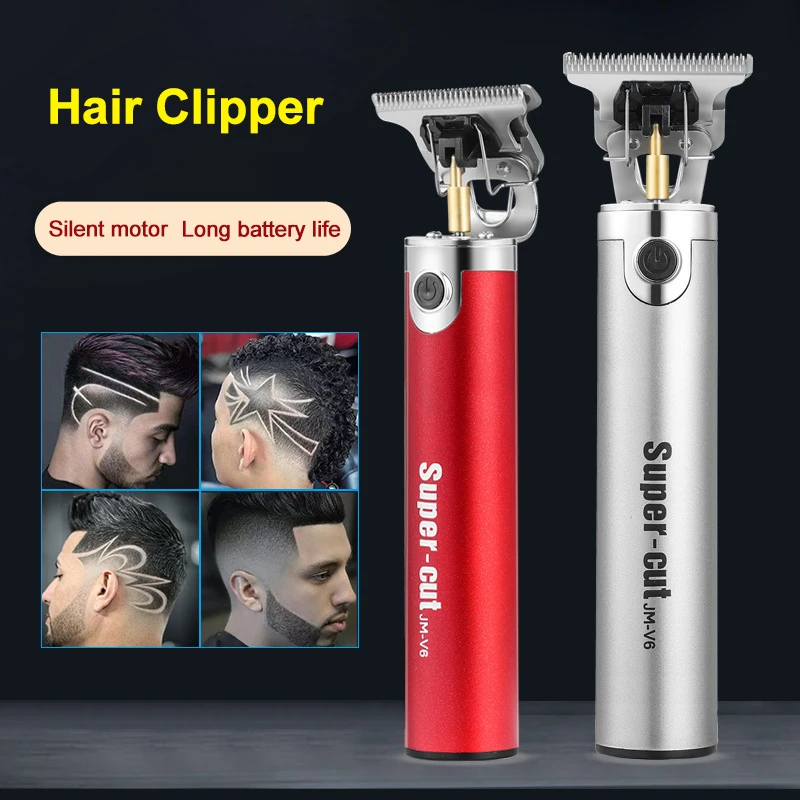 

Electric T9 Hair Clipper Hair Trimmer for men USB Rechargeable Electric Shaver Beard Barbers Professional Hair Cutting Machine