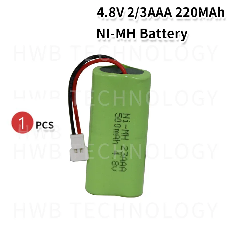 4 8 V 2/3AAA 220mAh Ni MH аккумулятор аккумуляторные батареи Бесплатная доставка|rechargeable