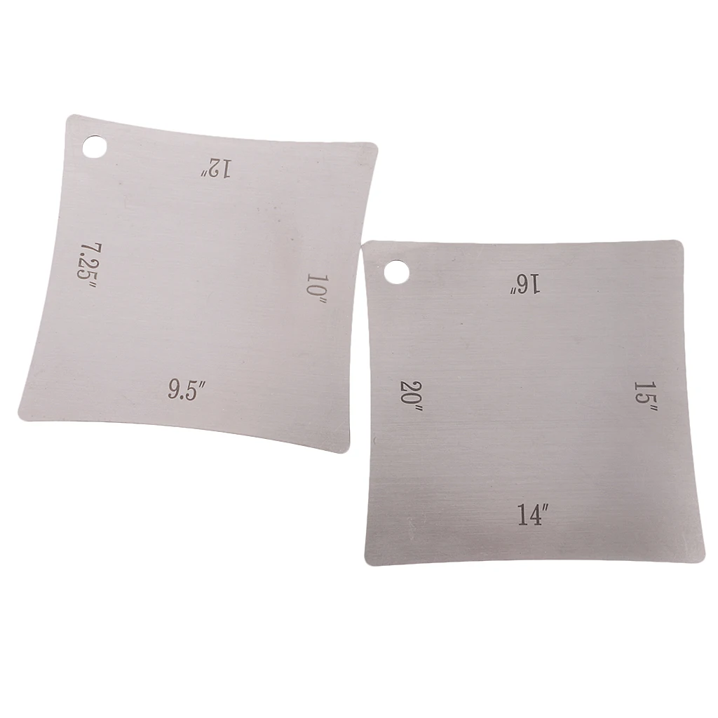 

2 шт. датчик радиуса гитары гриф прибор измерение инструмент для ухода за гитарными частями Accs