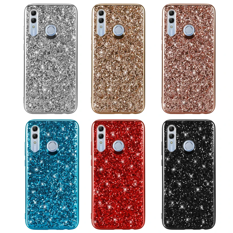 

Phone Case For Huawei Y5p Y6s Y6 Pro Y9 Prime 2019 P Smart 2020 Z P20 P30 P40 Lite Pro Plus Fashion Diamond Glitter Back Cover