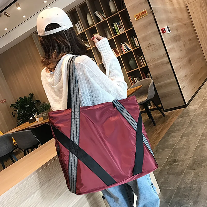 ETAILL Большие женские сумки на плечо нейлоновая сумка хобо водонепроницаемая для