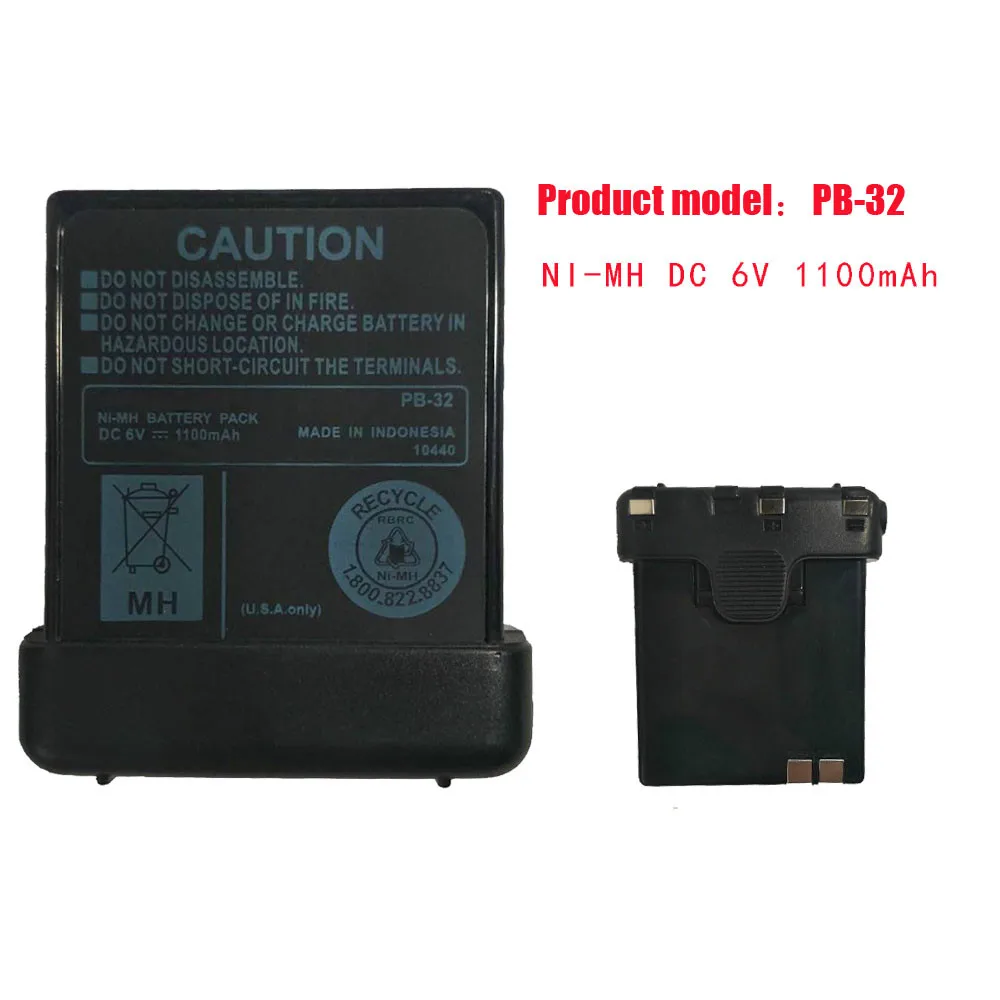 

NI-MH DC 6V 1100mAh Battery For KENWOOD Radio TH-22 TH-22A TH-22AT TH-22E TH-42 TH-42A TH-79 TH-208