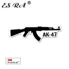 Виниловые наклейки с логотипом Ak 47, стикеры для автомобильного чемодана, велосипеда, кувшина, мотоциклетного шлема, 1 шт.