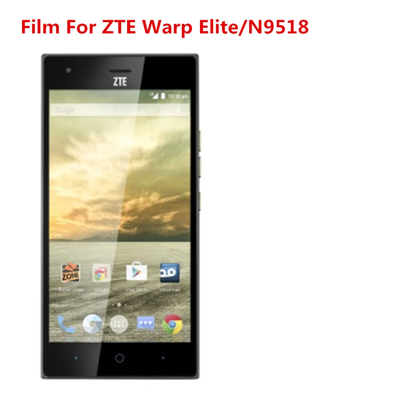 

1/2/5/10 шт. ультратонкая прозрачная защитная пленка для HD ЖК-экрана с тканевой пленкой для очистки для ZTE Warp Elite/N9518.