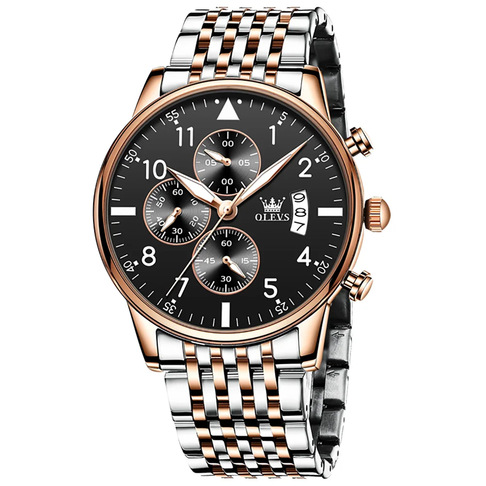 

OLEVS Watches for Men Quartz Watch Waterproof Watches