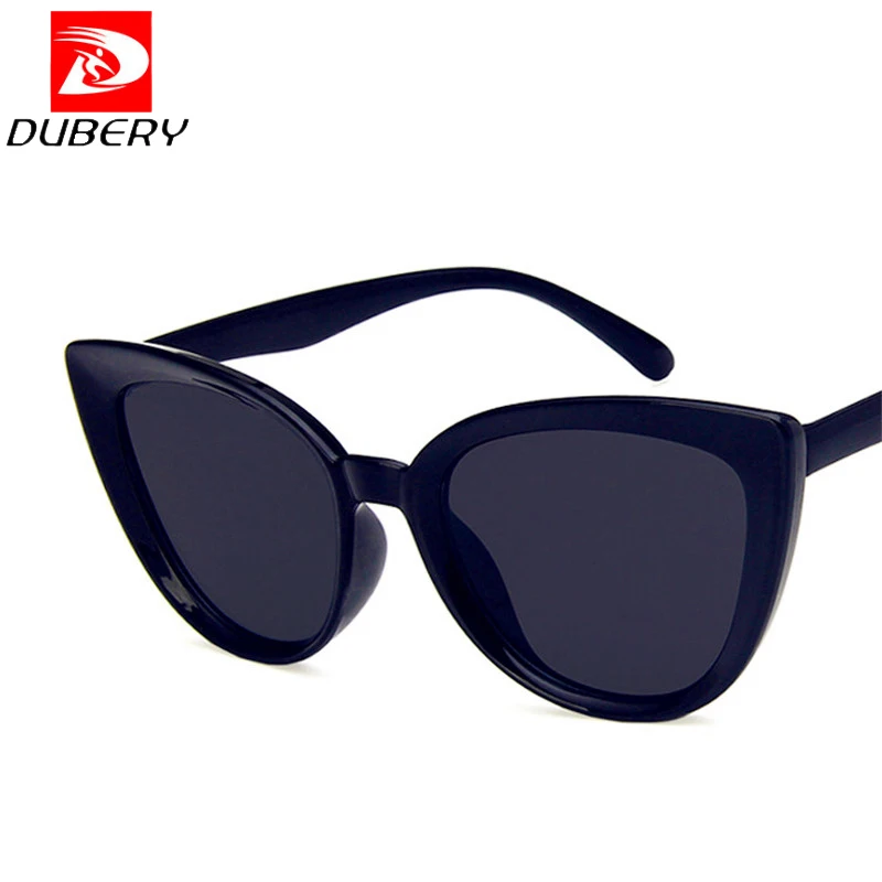 DUBERY Ретро стиль кошачий глаз солнцезащитные очки для женщин фирменный дизайн