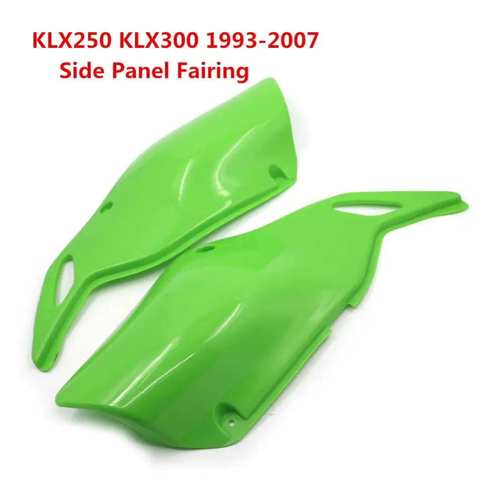 KLX250 KLX300 93-07 KLX250 KLX300 для Kawasaki боковая крышка топливного бака и крышка передней фары и задняя боковая панель и стойка и переднее/заднее крыло KLX 250 - Цвет: KLX250 KLX300 93-07