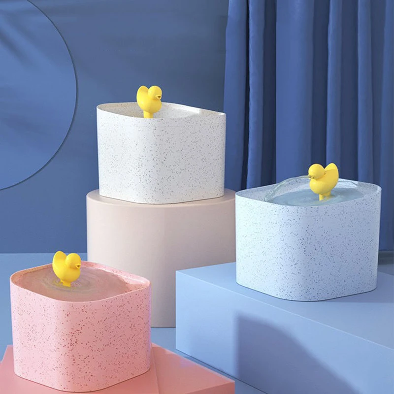 Автоматический диспенсер для воды домашних животных кошачий фонтан фильтрация