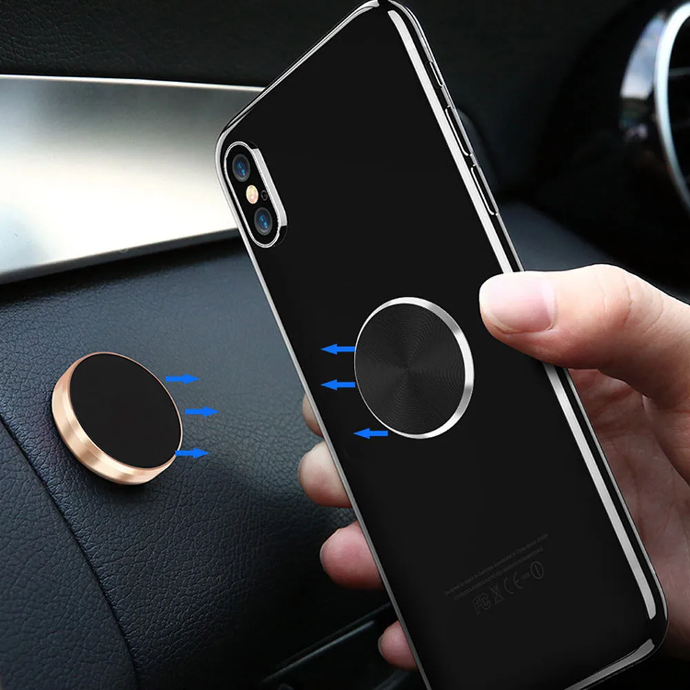 Модная металлическая пластина магнитный диск для автомобильного держателя