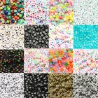 Смешанные Буквы, цифровой цветокзвезда, узор, акриловые бусины, русский алфавит, квадратный куб, цифры, бусины, для самостоятельного изготовления ювелирных изделий Браслеты