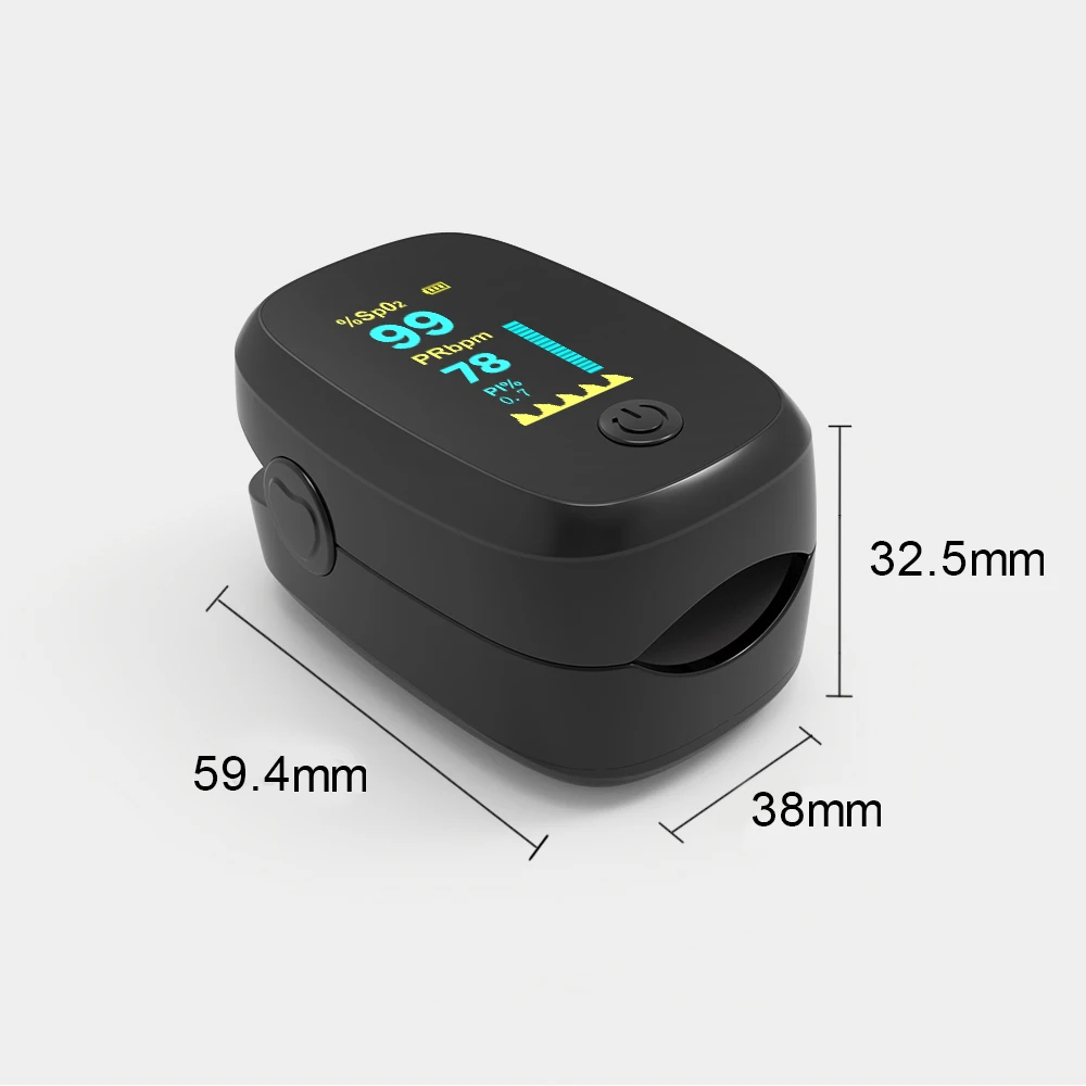 

Medical Fingertip Pulse Oximeter Professional SPO2 Oxygen Measurement Portable Finger Oximetry Free Shipping