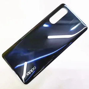 new battery cover for oppo reno3 pro rear housing door mobile phone case back cover replacement parts free global shipping