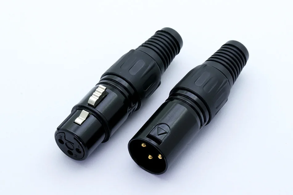 1 шт. штепсельная вилка XLR или кабель с разъемом Jack, 3 pin, черный Цвет, микрофон адаптер XLR