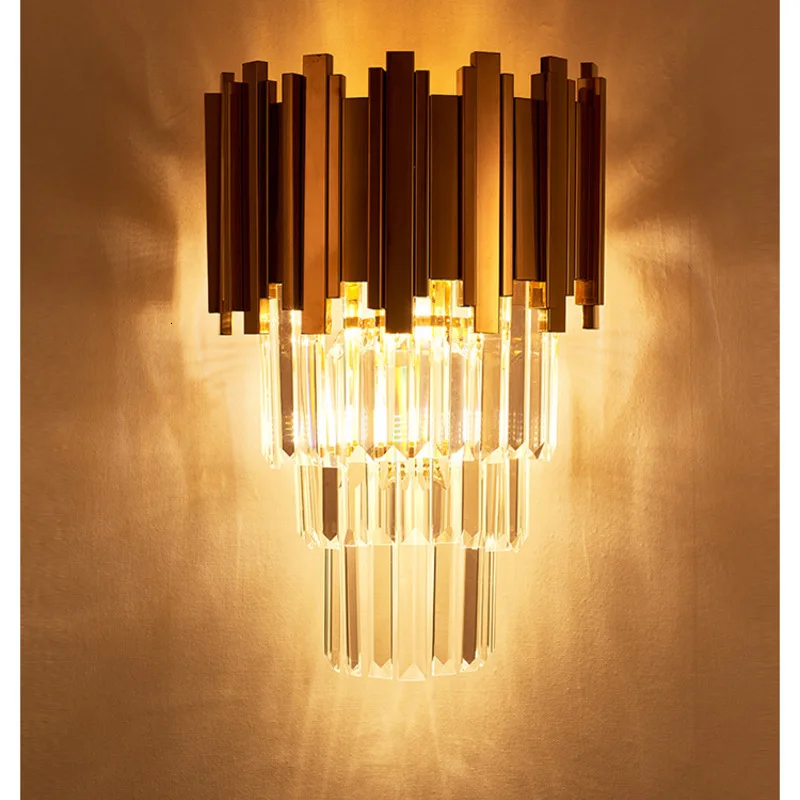 

Роскошный настенный светильник, простой светильник для гостиной, прикроватный настенный светильник, простой индивидуальный современный н...