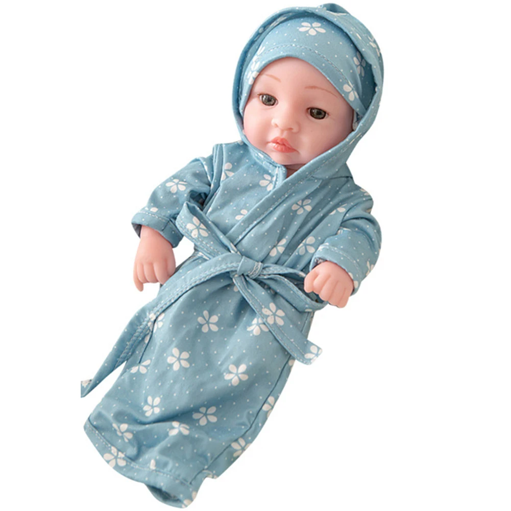 

10 дюймов спальный мешок для новорожденных и маленьких похожая на настоящую подарок закрытыми глазами мягкая винил моделирования ролевые д...