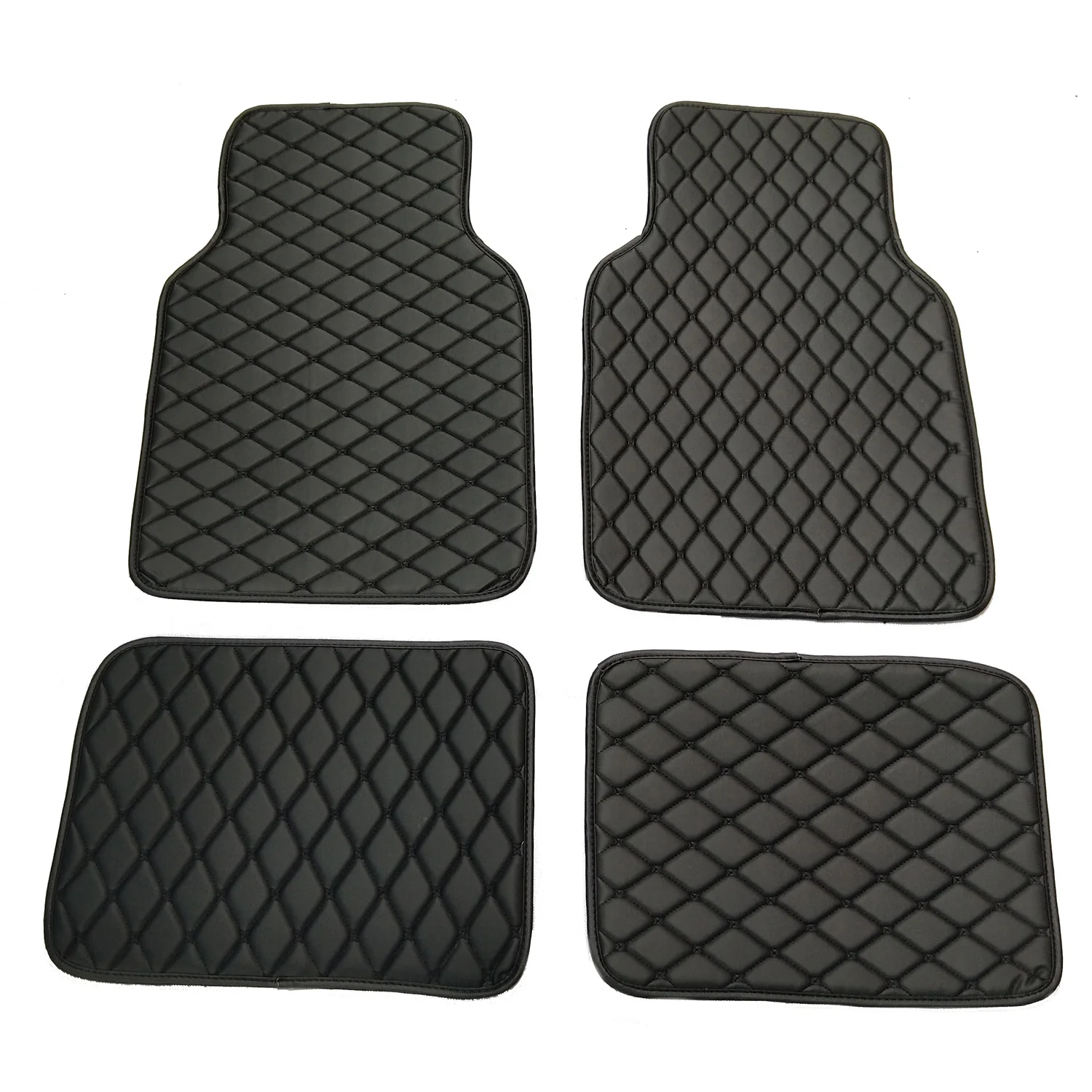 Универсальные автомобильные коврики серые аксессуары для интерьера материал