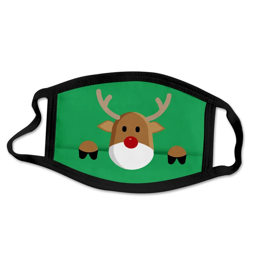 

Dust Mask Adult Christmas Print Rescue Breathable Multi-purpose Face Cover Reusable Washable Dustproof Mask Mascarilla#E