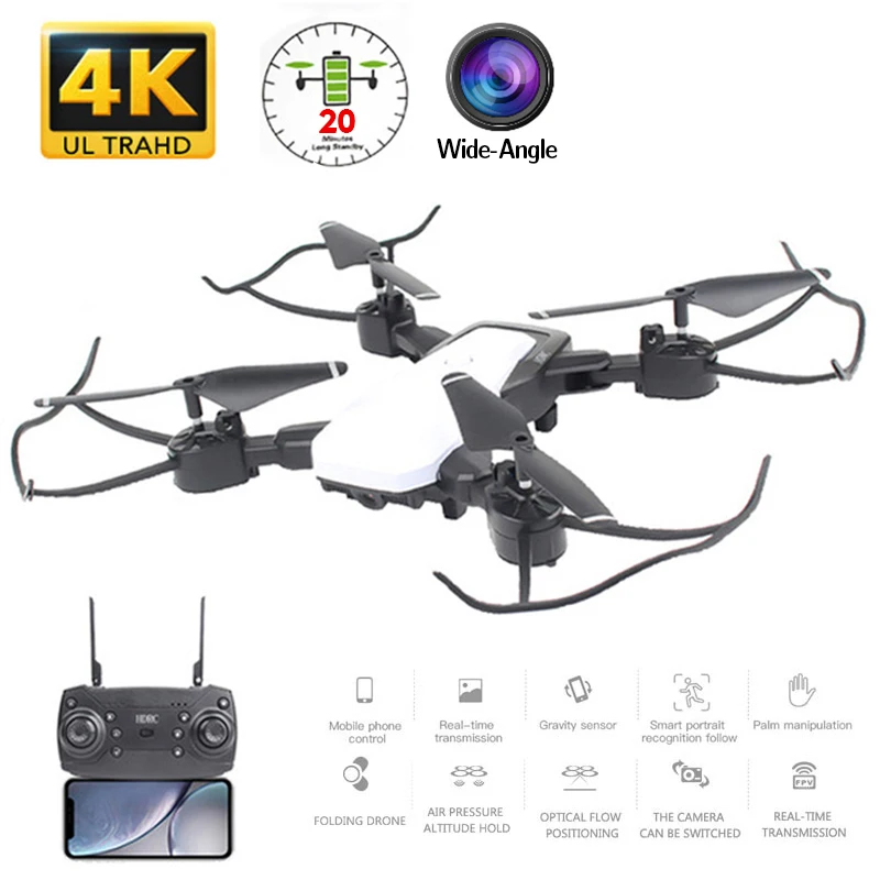 Радиоуправляемые Дроны с камерой HD 1080P Радиоуправляемый вертолет высокой