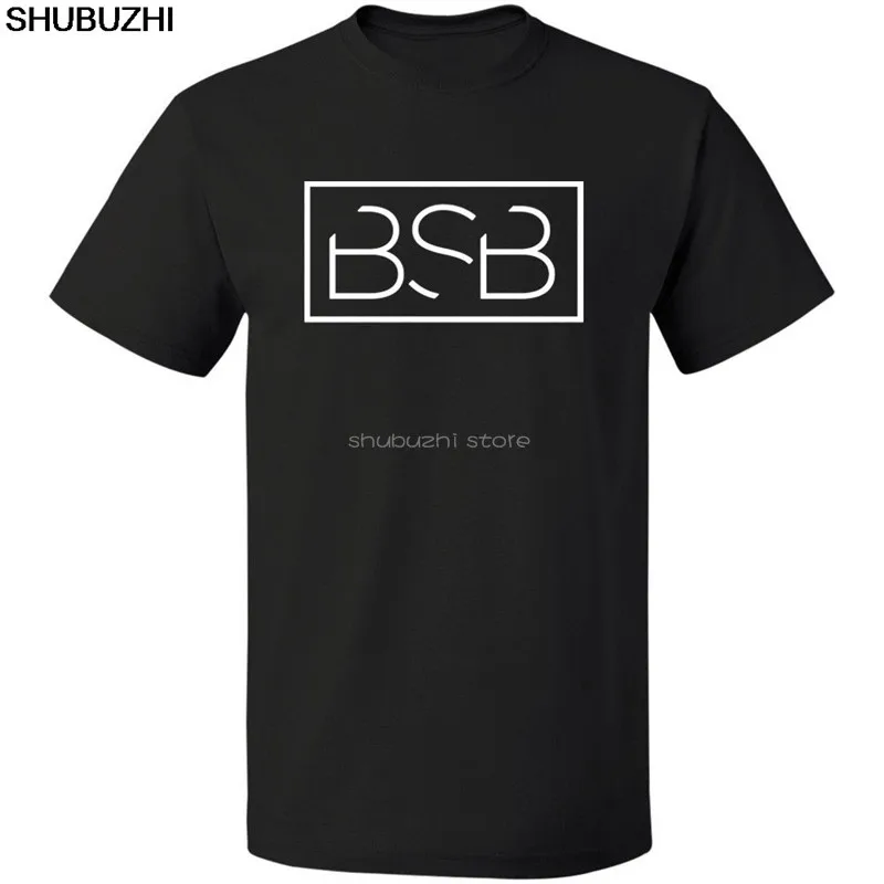Футболка BSB с логотипом Backstreet для мальчиков черная футболка бесплатная доставка