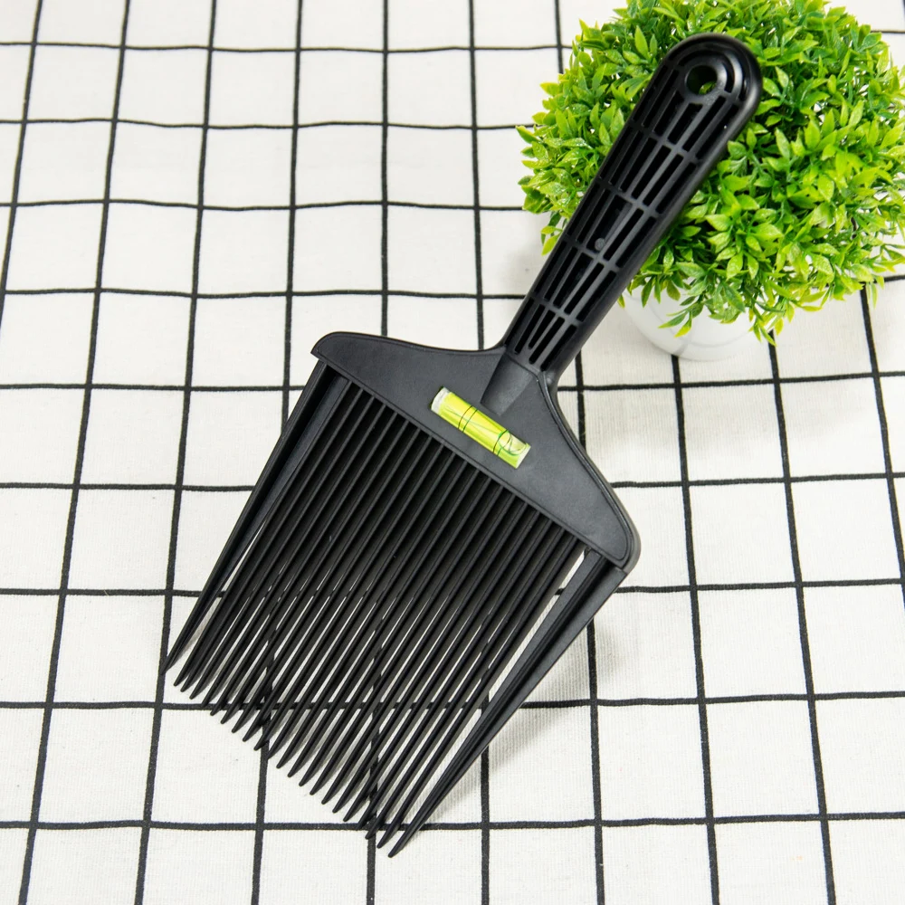 Профессиональная расческа с плоским верхом и балансировкой жидкости длинными