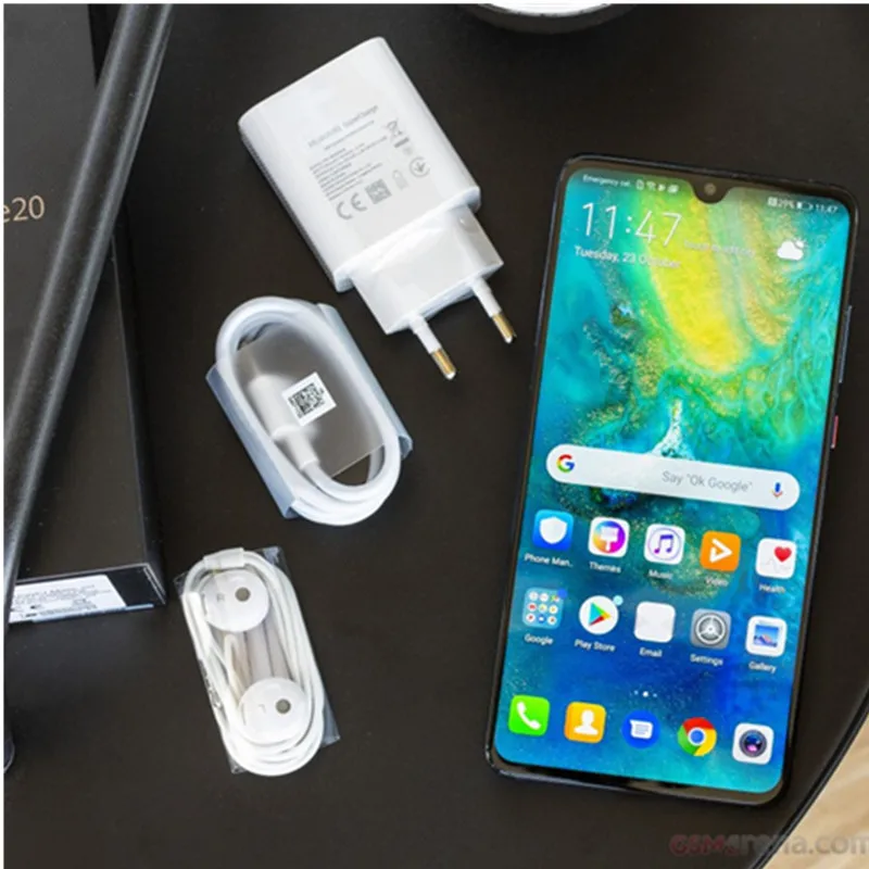 В наличии новая модель мобильного телефона huawei mate 20 4G LTE Kirin 980 Android 9 0 6 53 "2240x1080 ГБ