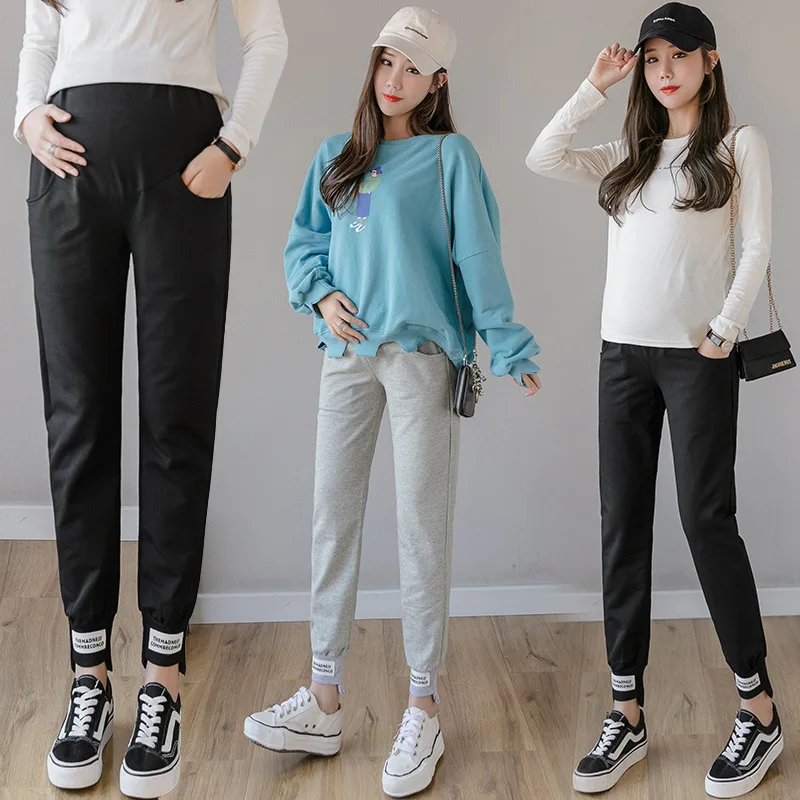 

Maternity Pants Spring Style Maternity Leggings Sweatpants Cropped Pants, Casual Style