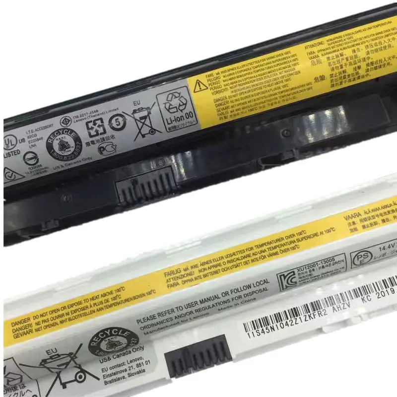 Ноутбук Замена литий-ионная батарея для lenovo G400S G405S Z40 G50 G40-30-70-75-80 14,4 v 41wh