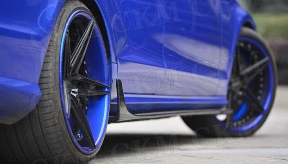 Боковые юбки из углеродного волокна фартуки для Mercedes Benz CLS Class W218 CLS550 CLS400 2011 2019