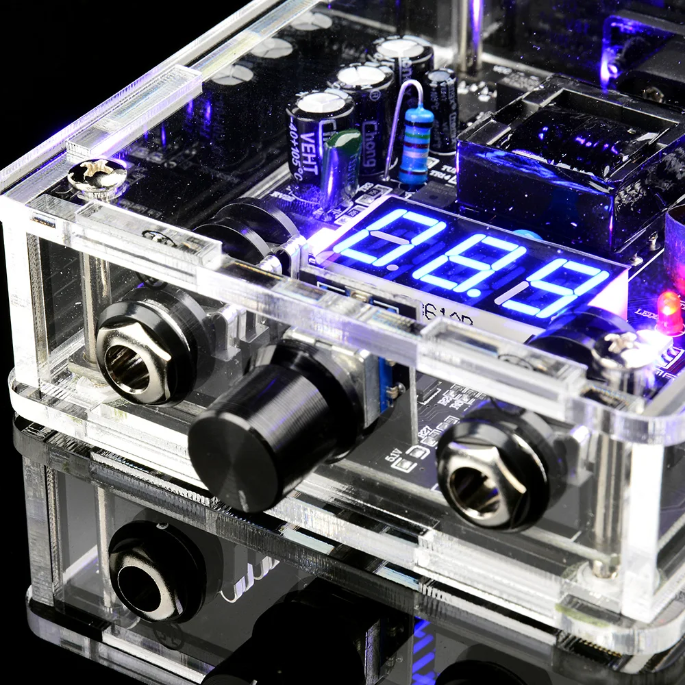 Новый профессиональный блок питания AURORA II LCD для татуировок с цветной заменой
