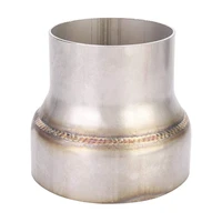 piping exhaust reducer 3 inch to 4 inch turboexhaust reducer adapter pipe stainless steel universal for car auto truck