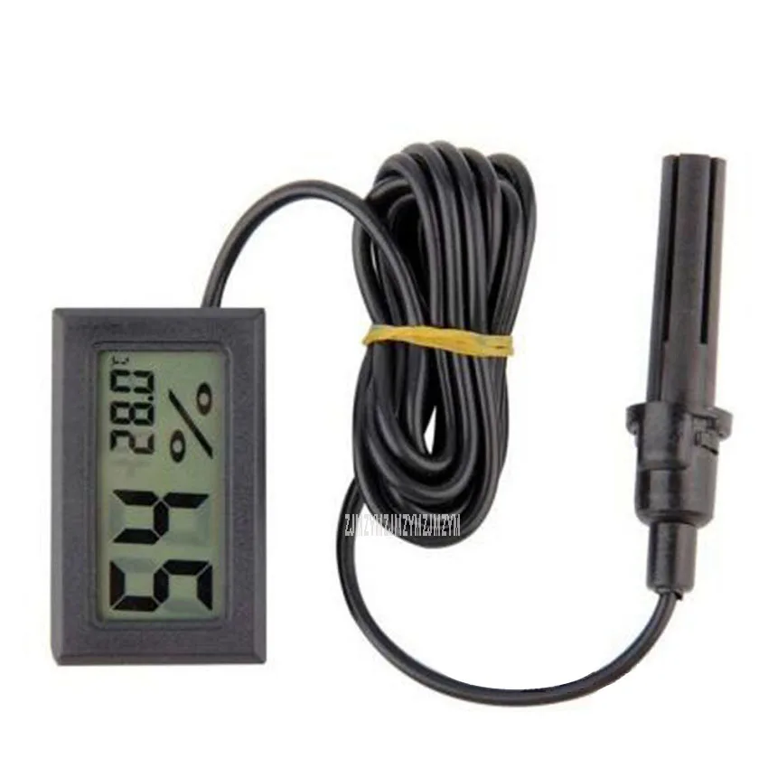 Мини ЖК-цифровой измеритель влажности встроенный температурный цифровой