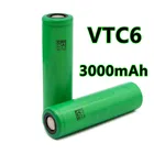 Новинка 100%, аккумулятор VTC6 18650, 3000 мАч, 18650 в, 30 А, аккумуляторные батареи с высоким разрядом для фонарика US18650VTC6, аккумулятор для инструментов