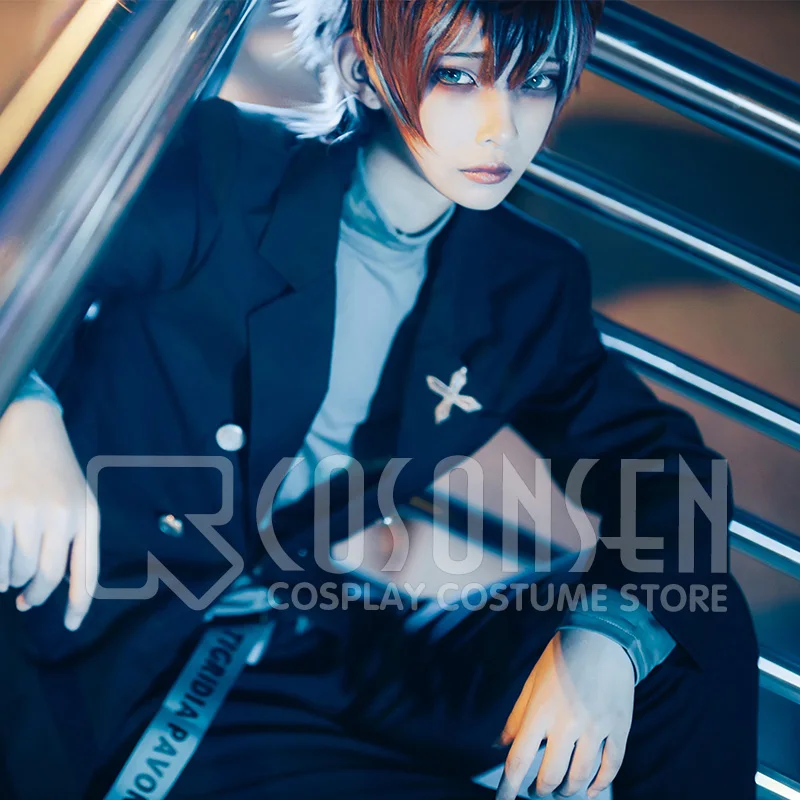 Дивизион рэп битва Kannonzaka Doppo ExtraWardrobe01 гипноз Mic DOPPO Косплей Костюм ONSEN DRB Matenrou костюм всех размеров